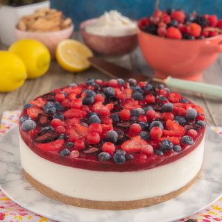 Cheesecake ai frutti di bosco
