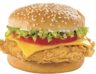 Menù panino chicken cheese