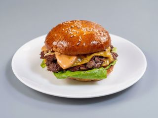 Double cheeseburger