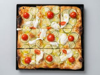 Zucchine Pachino e bufala