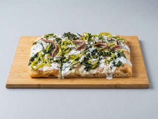 Cime e crema  teglia 
