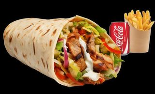 Piadina kebab menu