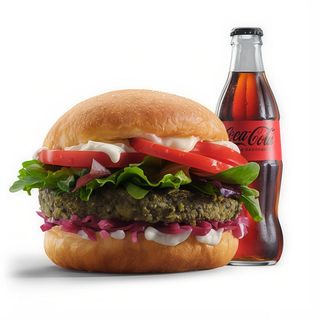 Bomba hamburger vegetale menu