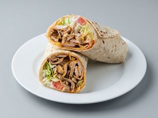 Piadina kebab media, salse