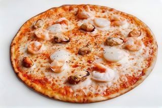 Pizza gamberetti