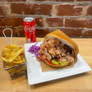 Menù panino kebab