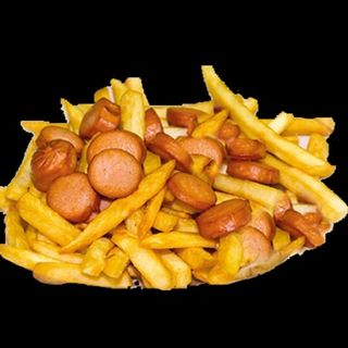 Patatine Fritte con Wurstel