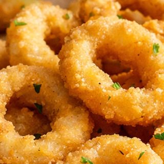 Anelli di calamari fritti in pastella Grandi 9pz