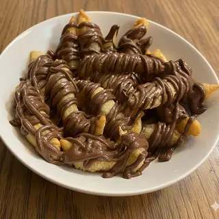 Angioletti con Nutella