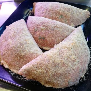 Panzarotto di tritato Panato