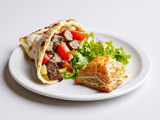 Menù pita con dolce