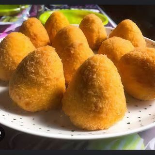 Arancina con pollo piccante