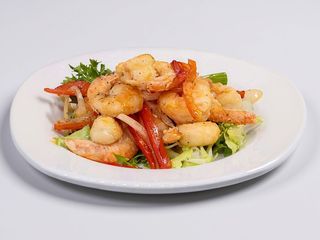 Gamberi al Sale e Pepe