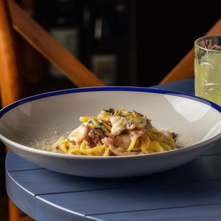 Polpo pecorino e menta