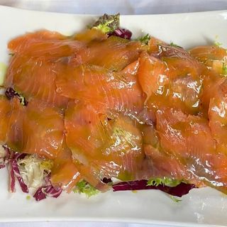 Carpaccio di salmone