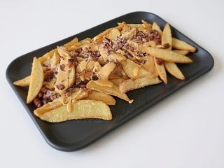 Fonduta patatine con cheddar 