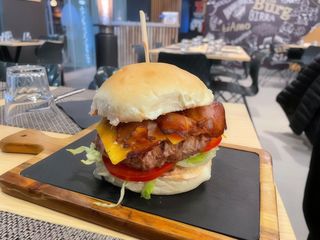 Bacon cheese double