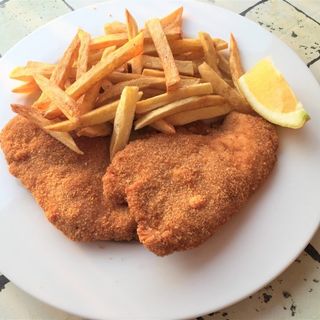Cotolette con patatine