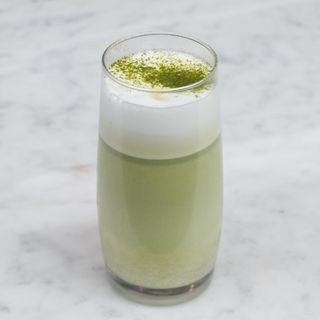 Latte Matcha Caldo