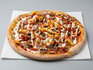Pizza kebap menü