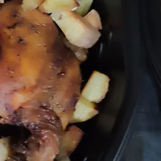 Mezzo Pollo Arrosto con Patate