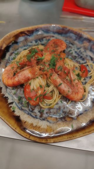Pasta con il gambero