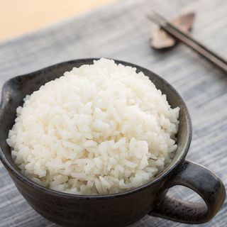 Riso bianco al vapore