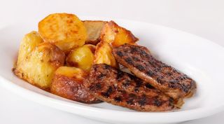 Salsiccia di fegato con patate