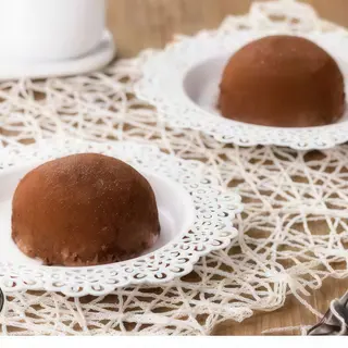 Tartufo di pizzo al cioccolato fondente/pistacchio/nocciola