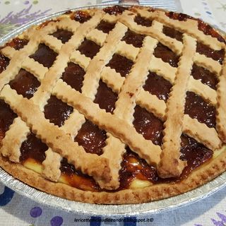 TORTA CROSTATA CON NUTELLA DA 850/1000GR