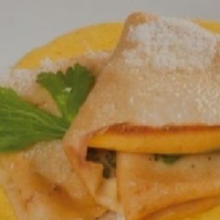 Crepe alla marmellata di mango