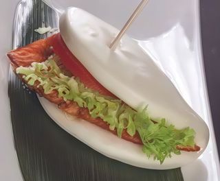 207 Bao salmone