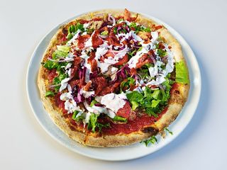 Pizza kebab solo carne