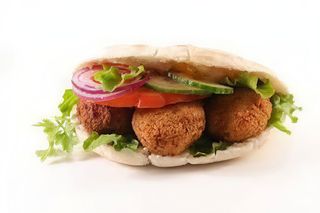 Panino falafel