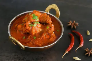 Chicken vindaloo piccante