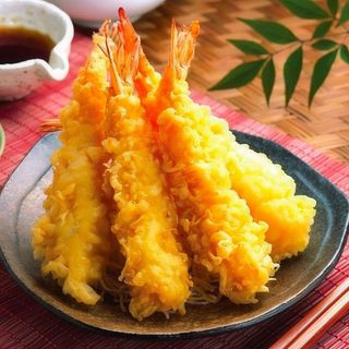 Tempura di gamberi