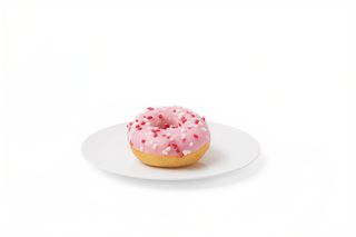 Mini donut alla fragola