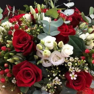 Mazzo misto bianco