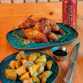 Menu Mezzo Pollo Arrosto