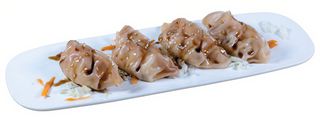 Gyoza al vapore con gamberi - 4 pezzi