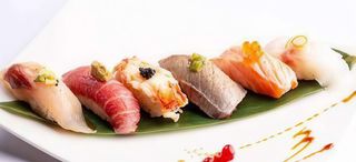 Nigiri misto flambè - 6 pezzi