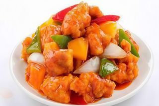 Maiale in salsa agrodolce