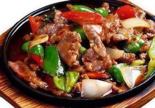 Maiale in salsa piccante 