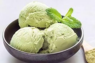 Gelato al tè verde