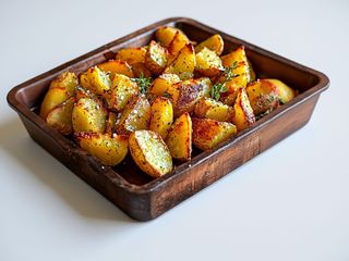 Patate al forno aromatizzate