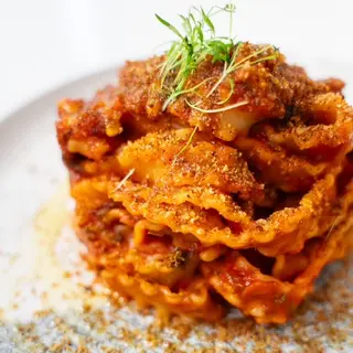 Pasta con l'anciova senza anciova
