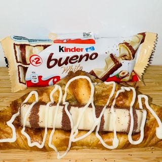 Cornetto kinder Bueno White