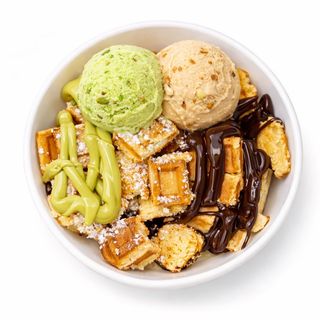 Bowl Waffle Gelato