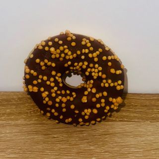 Donuts cioccolato e caramello salato 