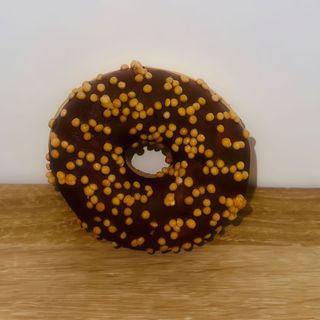 Donuts cioccolato e caramello salato 